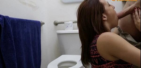  Pawnkeeper fucked big boobs tattooed chick in the toilet